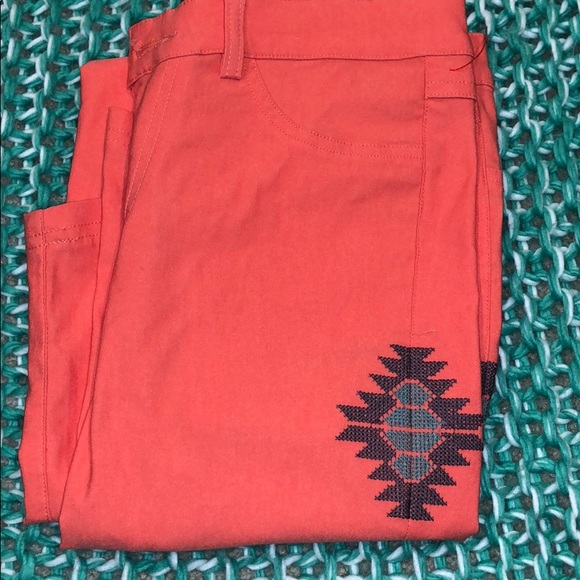 Aztec stretchy skinny jeans - Picture 2 of 3